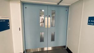 Before and After: Fire Door Replacement Enhances Safety and Compliance