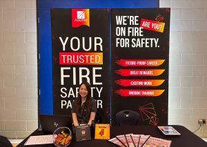 Assured Fire Safety at QMC Basingstoke Career Fair